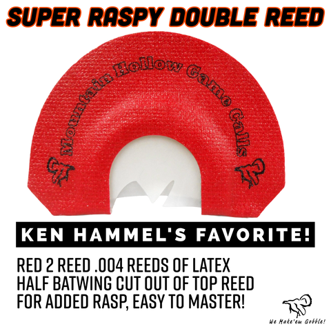 Super Raspy Double Reed
