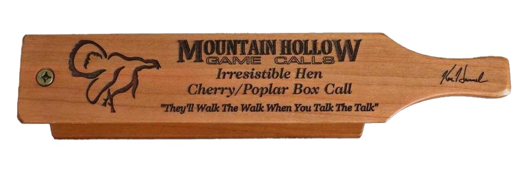 Irresistable Cherry Poplar Box Call – Mountain Hollow Game Calls Irresistable Cherry Poplar Box Call – Mountain Hollow Game Calls