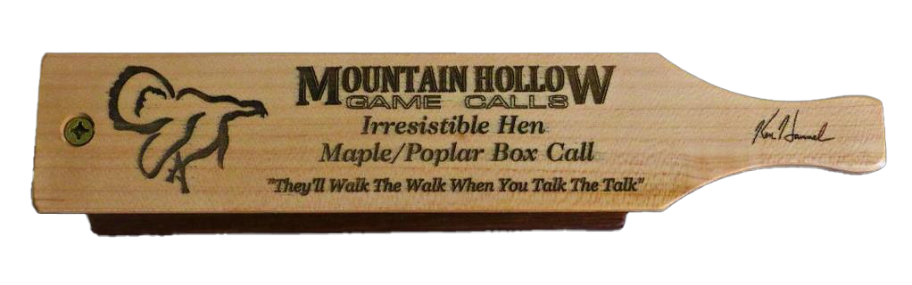 Irresistible Maple Poplar Box Call – Mountain Hollow Game Calls
