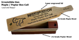 Irresistible Maple Poplar Box Call