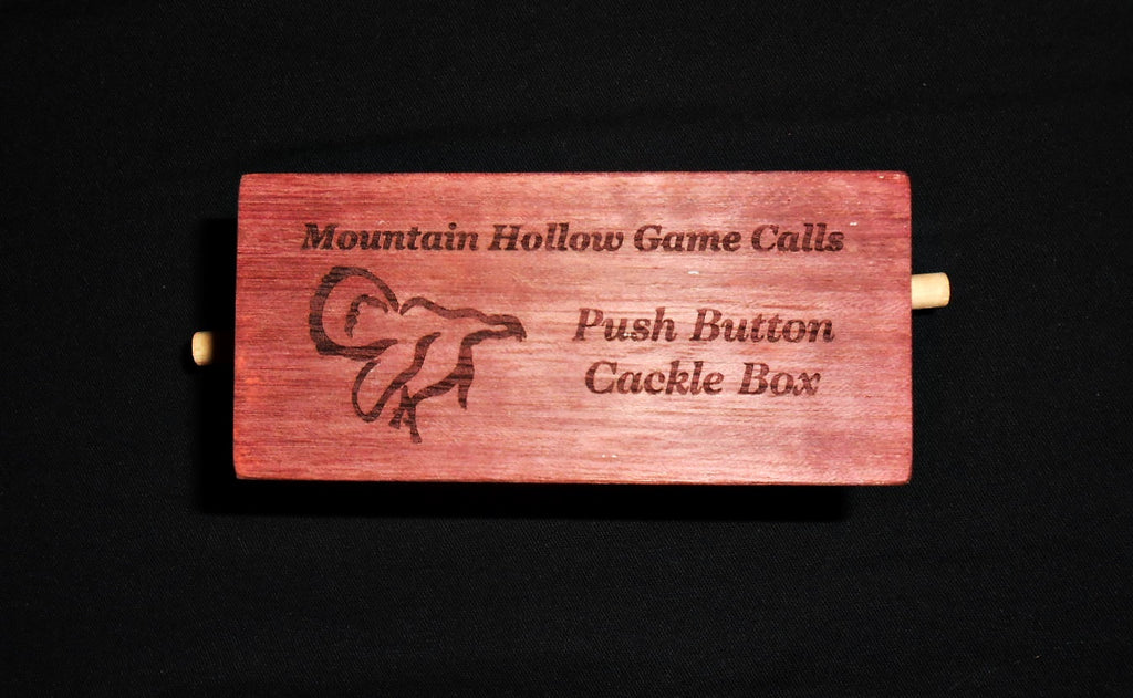 Purple Heart Push Button Cackle Box (Deluxe Model) – Mountain Hollow ...