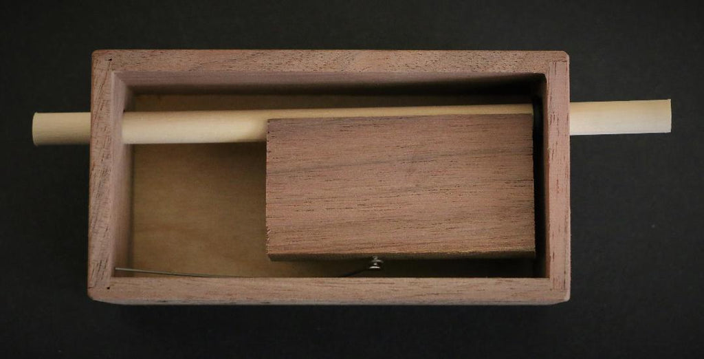 Walnut Push Button Cackle Box (Deluxe Model) – Mountain Hollow Game Calls